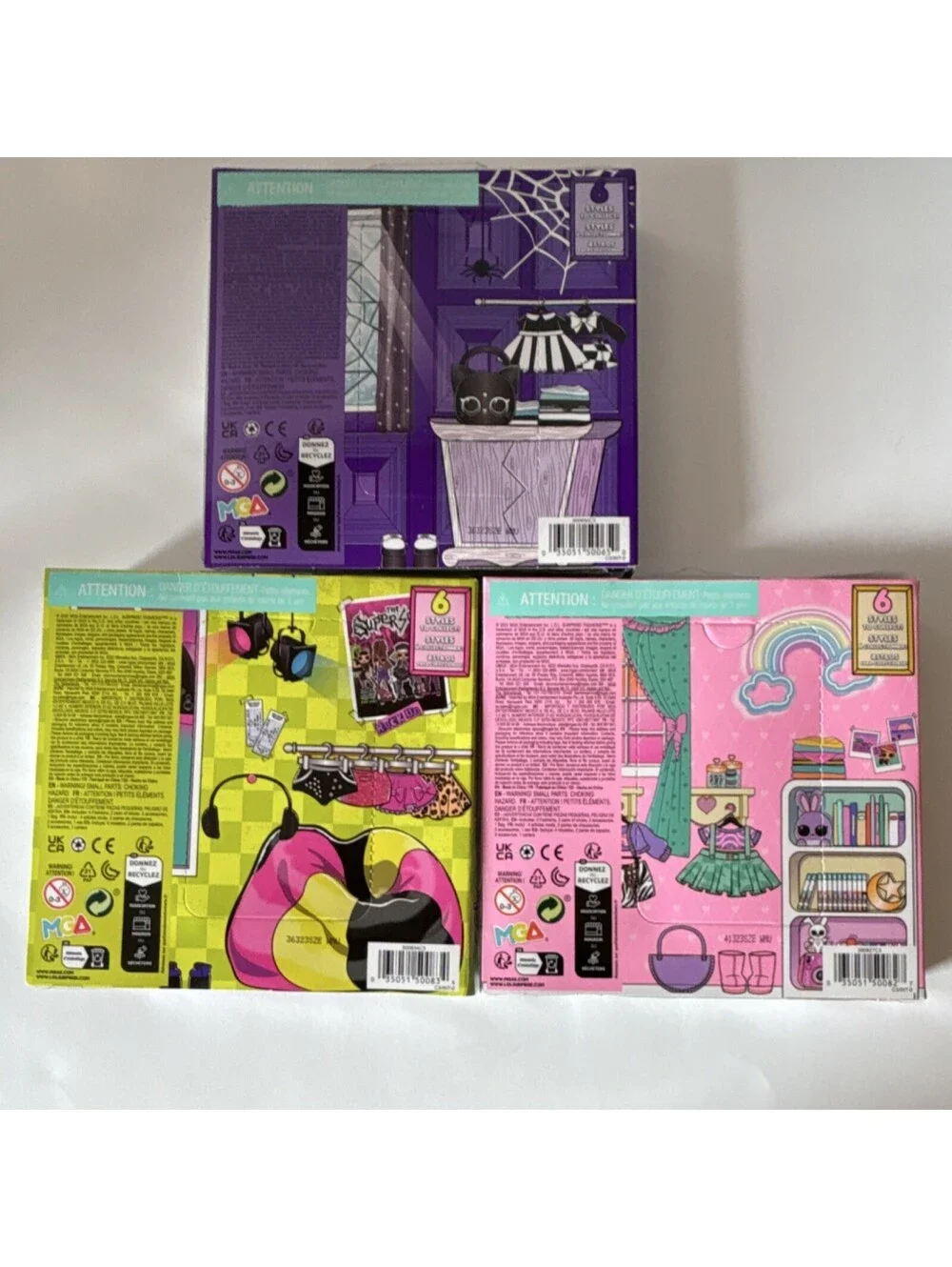 L.O.L. Surprise! Fashions Mix & Match Doll Clothing Set Dress Headwear Shoes Bag